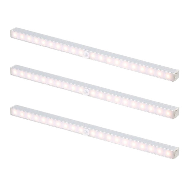 YI LIGHTING LED 3Pieces 12" Battery Powered Under Light Bar